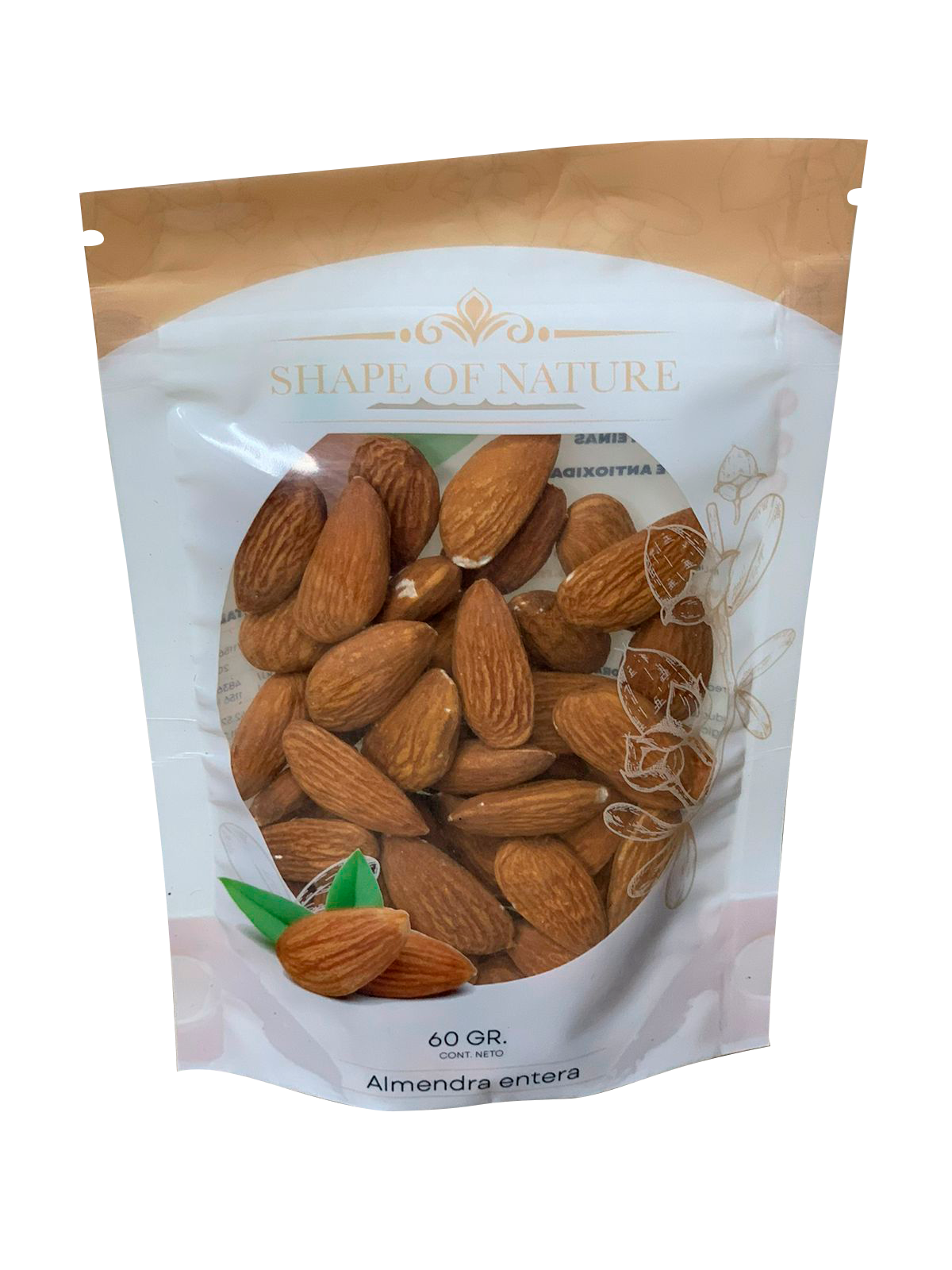 Almendra Natural - Bolsa de 60gr