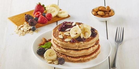 Hot Cakes de Nuez y Avena